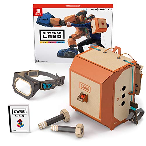 【NS】ニンテンドースイッチの名作・パズル・テーブルゲーム人気投票＆ランキング【PZL・TBL】　4位　Nintendo Labo Toy-Con 02: Robot Kitの画像