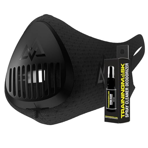 TRAININGMASK 3.0 - Elevation Training Mask 3.0 - Stamina, Performance, Altitude Running Mask, Clinically Proven & Patented (Medium)