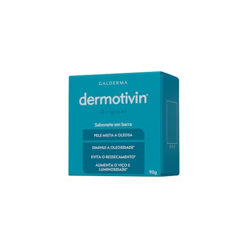 Dermotivin Original Sabonete Facial em Barra para Pele Mista a Oleosa 90g