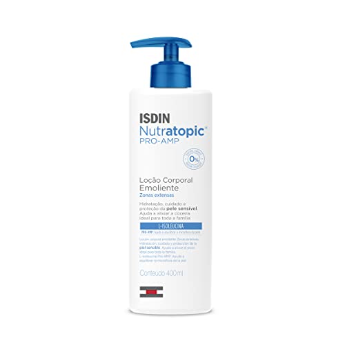 ISDIN Loção Corporal para Pele Sensível Nutratopic Pro-AMP - 400ml