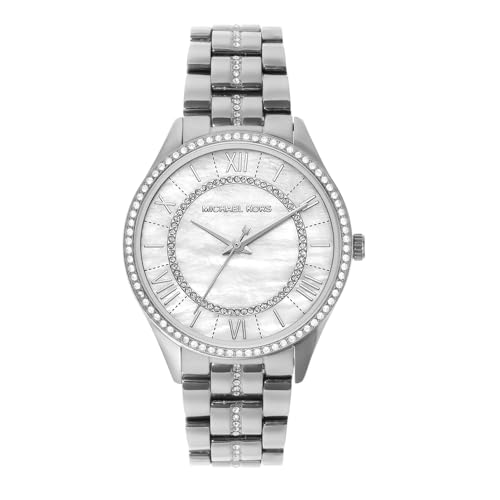 Analog Mother of Pearl Dial Women's Watch - MK3900