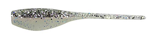 Bobby Garland Crappie Baits Garland The Original 2-Inch Baby Shad Soft Plastic Fishing Lure 18 per Pack Diamond Dust