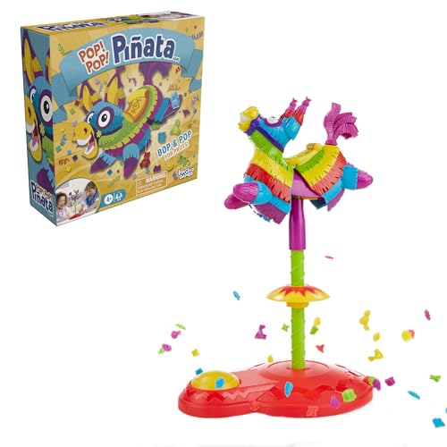 Pop! Pop! Pinata Game | Replayable Pinata Game with 30+ Prizes | Ages 4 and Up | 2 to 4 Players | 10 Mins. | Fun Board Games for Kids and Preschoolers (Amazon Exclusive)