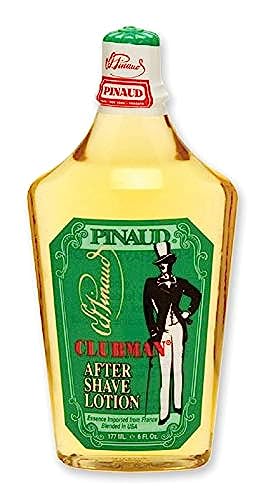 Clubman Pinaud After Shave Lotion, Classic Men’s Aftershave, Cools, Soothes, & Refreshes Skin with Signature Masculine Scent, 6 fl oz, 1-pack
