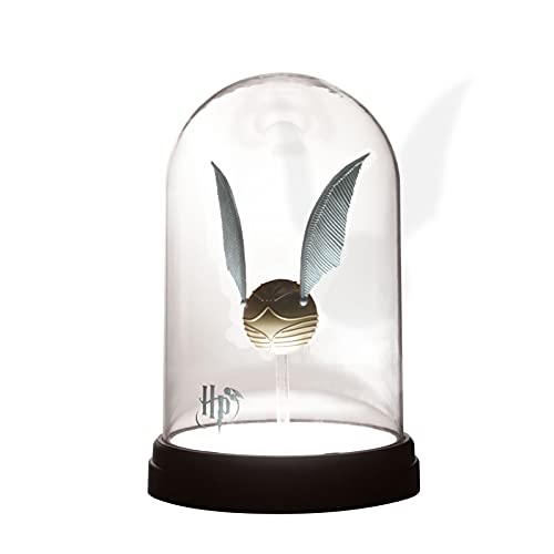 Harry Potter Levitating Golden Snitch Light, Touch Activated Desk Lamp Accessories, Officially Licensed Harry Potter Decor Gifts & Collectibles