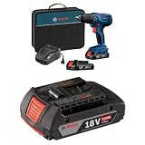Акумуляторний дриль-шурупокрут Bosch GSR18V-190B22 18V (набір з 2 АКБ)