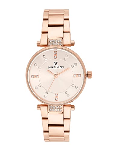 Daniel Klein Stainless Steel Analog Silver Dial Women's Watch-Dk11328-3