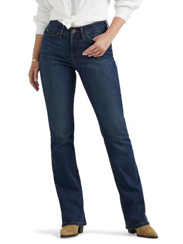 Lee Women's Ultra Lux Comfort with Flex Motion Bootcut Jean Renegade 12 Long
