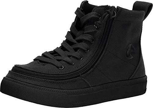 BILLY Footwear Kids Classic Lace High (Little Kid/Big Kid) Black 1 Little Kid M