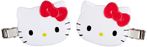 Sanrio 813478 Hello Kitty Bangs Clip, Approx. 2.0 x 0.4 x 1.3 inches (5 x 1 x 3.3 cm), Red