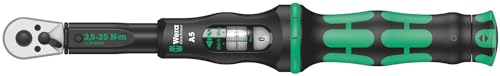Click-Torque A5 Torque wrench Drive 2 5-25 Nm, Black