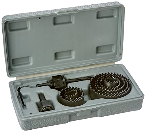 MTX Jogo De Serra Copo Para Madeira 11 Peças 19 A 64 Mm Aço Carbono Broca Central Corte Preciso Estojo Plástico Profissional Carpintaria DIY