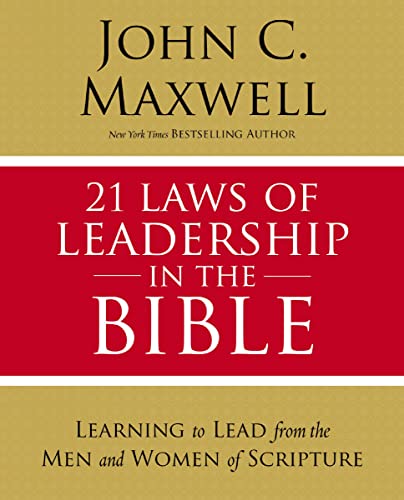 21 Laws of Leadership in the Bible cover