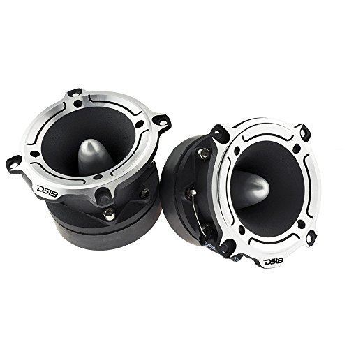 DS18 PRO-TW220 Aluminum Super Bullet Tweeter 1" 350W Max 225W RMS with Built In Crossover (2 Speakers Included)