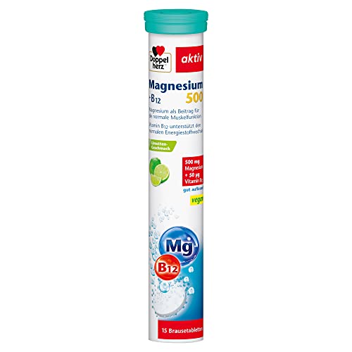 🔥 SELTEN SO GÜNSTIG (-50%) Doppelherz Magnesium 500 + B12 - mit Limetten-Geschmack