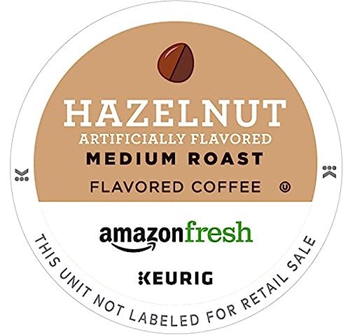 AmazonFresh 80 Ct. K-Cups, Hazelnut Flavored Medium Roast, Keurig
