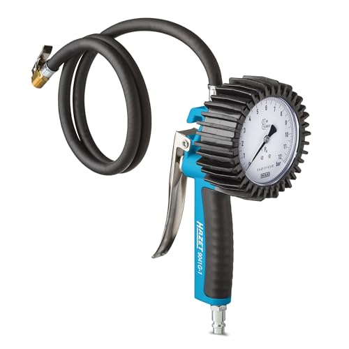 (-34%) HAZET Reifenfüll-Messgerät, geeicht 9041G-1, Manometer-⌀ 80 mm