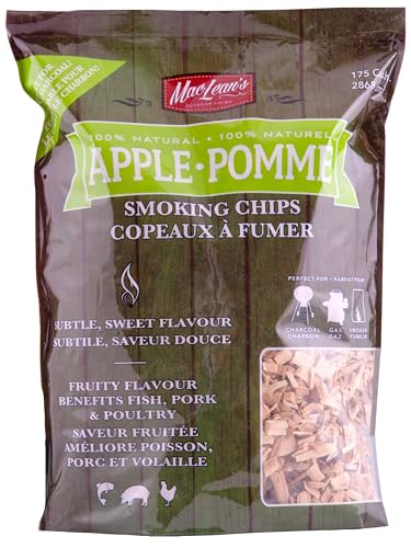 MacLean&#x27;s Authentic Apple Wood Smoking Chips, 175 Cu. in. BagKona Wood Pellets Pizza Blend, Intended for Ooni &amp