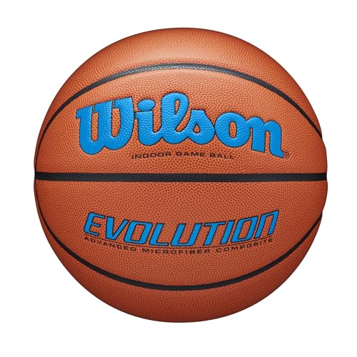 WILSON Evolution Game Basketball - Royal, Size 7 - 29.5"