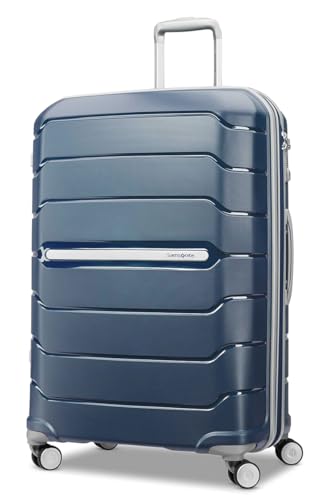 Samsonite Freeform 28-Inch Large Luggage with Dual 360° Spinner Wheels - Checked Suitcase - TSA Lock, Airline-Approved 