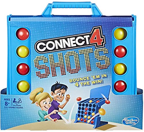 Hasbro Gaming Connect 4 Shots Board Game Activity for Kids Ages 8+, Active Games for Families, 2 Player Game, Kids Games and Gifts (Amazon Exclusive)