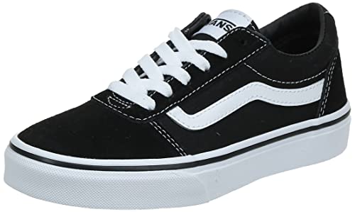 (-54%) Vans Herren Ward Sneaker Ward Trainers, (Suede/Canvas) Black/White, 49 EU