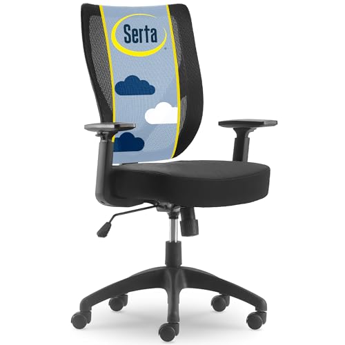 Serta Production Mesh Mid-Back Office Chair