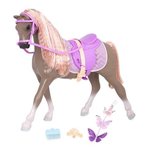 Glitter Girls – 14-Inch Doll Accessories – Wanderlust 14-Inch Toy Horse for Girls Age 3 and Up – Children’s Toys, Brown