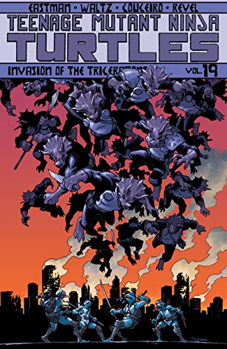 Invasion of the Triceratons (By: Kevin Eastman) cover