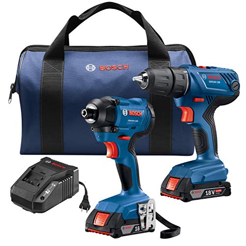 Bosch 18V Drill Driver and Hex Impact Driver Most Comprehensive