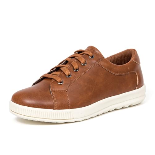 Deer Stags Boys' Kane Dress Fashion Sneaker in Dark Tan / 13.5 Little Kid