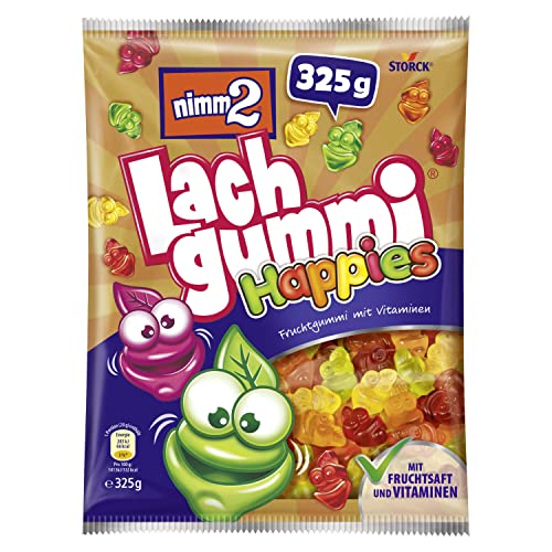 (-33%) nimm2 Lachgummi Happies, Fruchtgummis - 1 x 325 g
