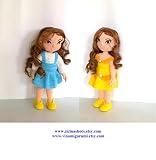 Doll Amigurumi Belle Animator Doll Amigurumi Pattern English Edition