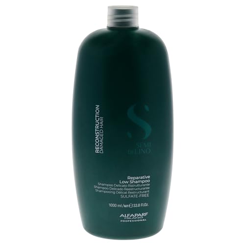 🔥 SELTEN SO GÜNSTIG (-36%) Alfaparf Milano Semi Di Lino Reconstruction Reparative Low Shampoo, 1000 ml, Zeder