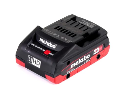 (-60%) metabo LiHD Akkupack - 18 V / 4.0 Ah - Hochleistungs-Batterie
