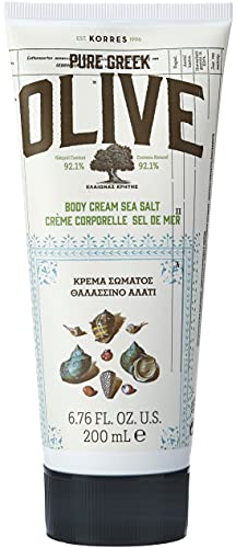 KORRES Pure Greek Olive & Sea Salt Body Cream 200ml, Vegan