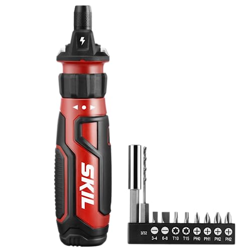 SKIL SD561201 Rechargeable 4V Cordless Screwdriver with Circuit Sensor Technology
