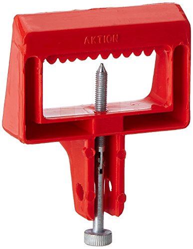Aktion Safety Large Circuit Breaker Lockout AK-MCCB-45A Lock and hold, Red (Pack of 5)