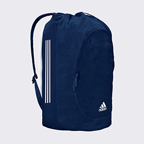 adidas Mochila masculina, 03 azul marinho/branco, 24X12X11, Aa514