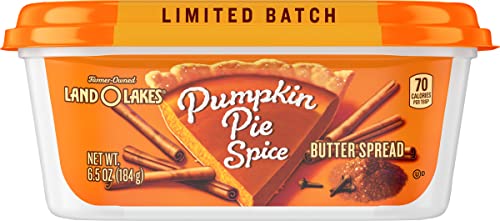 Land O Lakes® Pumpkin Pie Spice Butter Spread, Spreadable, 6.5 oz tub