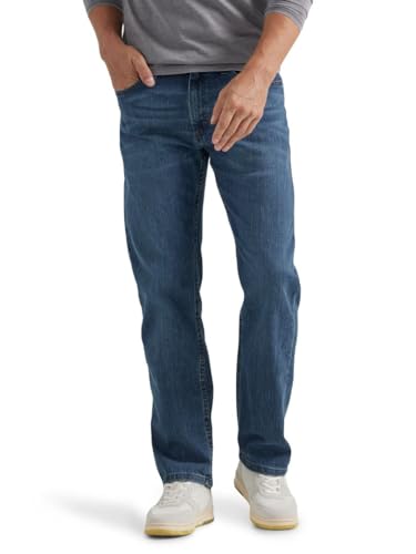 Regular Fit Comfort Flex Waist Jean, Blue Ocean, 38W x 32L
