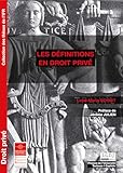 Les Dfinitions En Droit Priv Thses De Lifr
