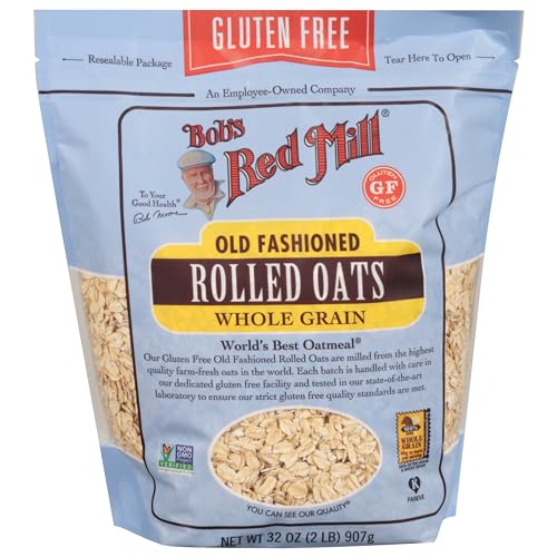 Bobs Red Mill Gluten Free Old Fashioned Rolled Oats 32oz Pack Of 1