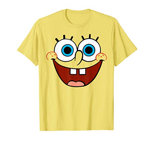 Spongebob SquarePants Large Smiling Face T-Shirt T-Shirt