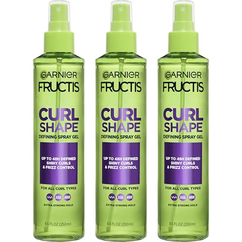 Garnier Fructis Style Curl Shape Defining Spray Hair Gel Strong Hold