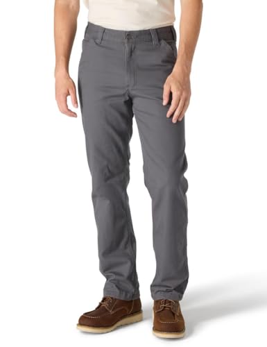 Carhartt Men's Relaxed Straight Rigby Lined Dungaree, Gravel, W36 x L32
