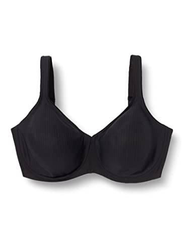 🔥 SELTEN SO GÜNSTIG (-61%) Triumph Damen BH Modern Soft+Cotton W, mit Bügel, ohne Polsterung, Verstellbare Träger, 100C, Schwarz
