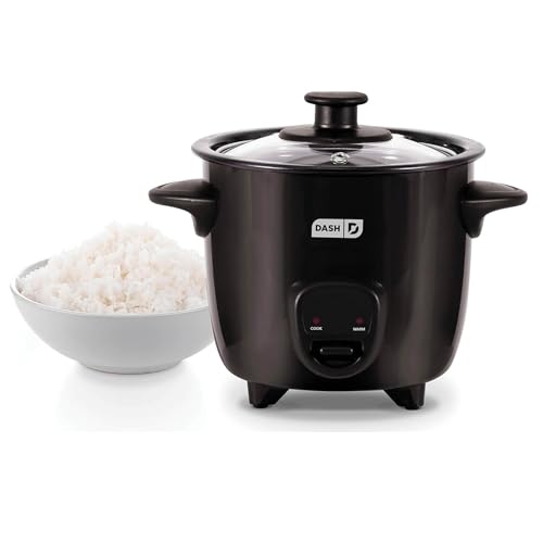 Dash Mini Rice Cooker Steamer Removable Nonstick Pot