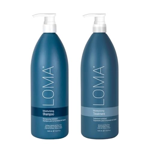 Loma Hair Care Moisturizing Shampoo & Treatment Duo