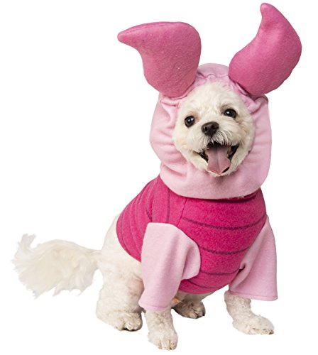 Disney Winnie the Pooh: Piglet Pet Costume for For Dogs or Cats by Rubies, XL